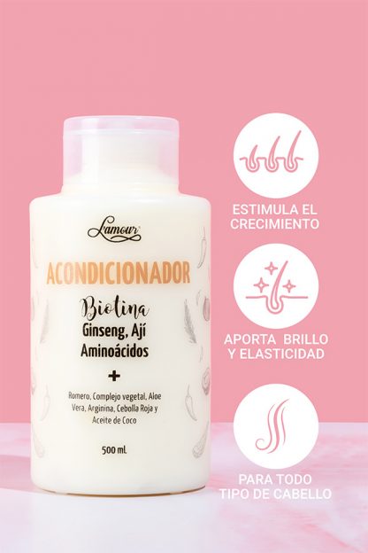 Lamour Acondicionador Biotina 500ml